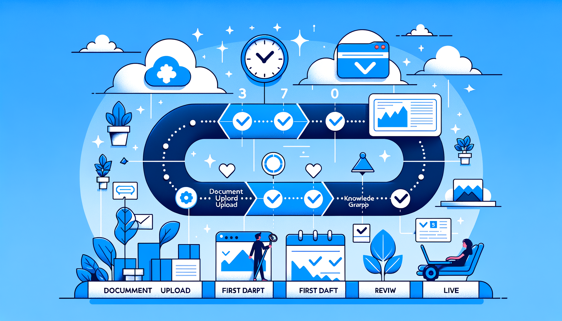 Tribble 2-week onboarding process timeline